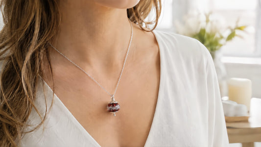Types of Cremation Jewelry: Glass vs Resin, Urn Necklaces & Memorial Diamonds