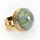 Miracle 14k Gold Cremation Ring  Memorial Ring with Ashes