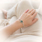 Tranquility Memorial Jewelry Sterling Silver Cremation Bracelet