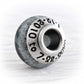 Sterling Silver Engraved Cremation Glass Bead | Reminisce