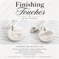 Locked In Art logo tags for hand crafted memorial jewelry