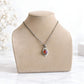 Sterling Silver Marquise Cremation Necklace | Adore