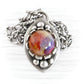 Sterling Silver Marquise Cremation Necklace | Adore