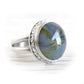Sterling Silver Cremation Glass Ring | Miracle