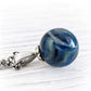 Sterling Silver Dainty Cremation Glass Necklace | Pure