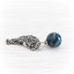 Sterling Silver Dainty Cremation Glass Necklace | Pure