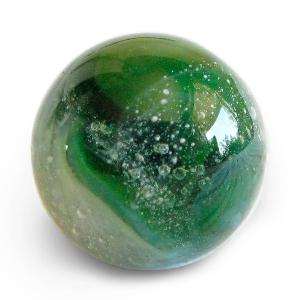 Clover Forest memorial glass marble color sample