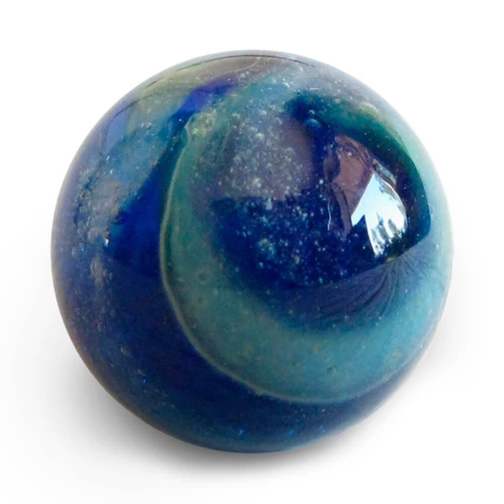 Deep Sea memorial glass marble color sample