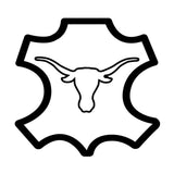 cow hide with longhorn icon