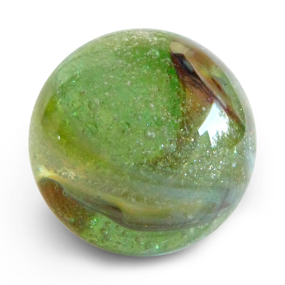 Spring Sparkle memorial glass marble color sample