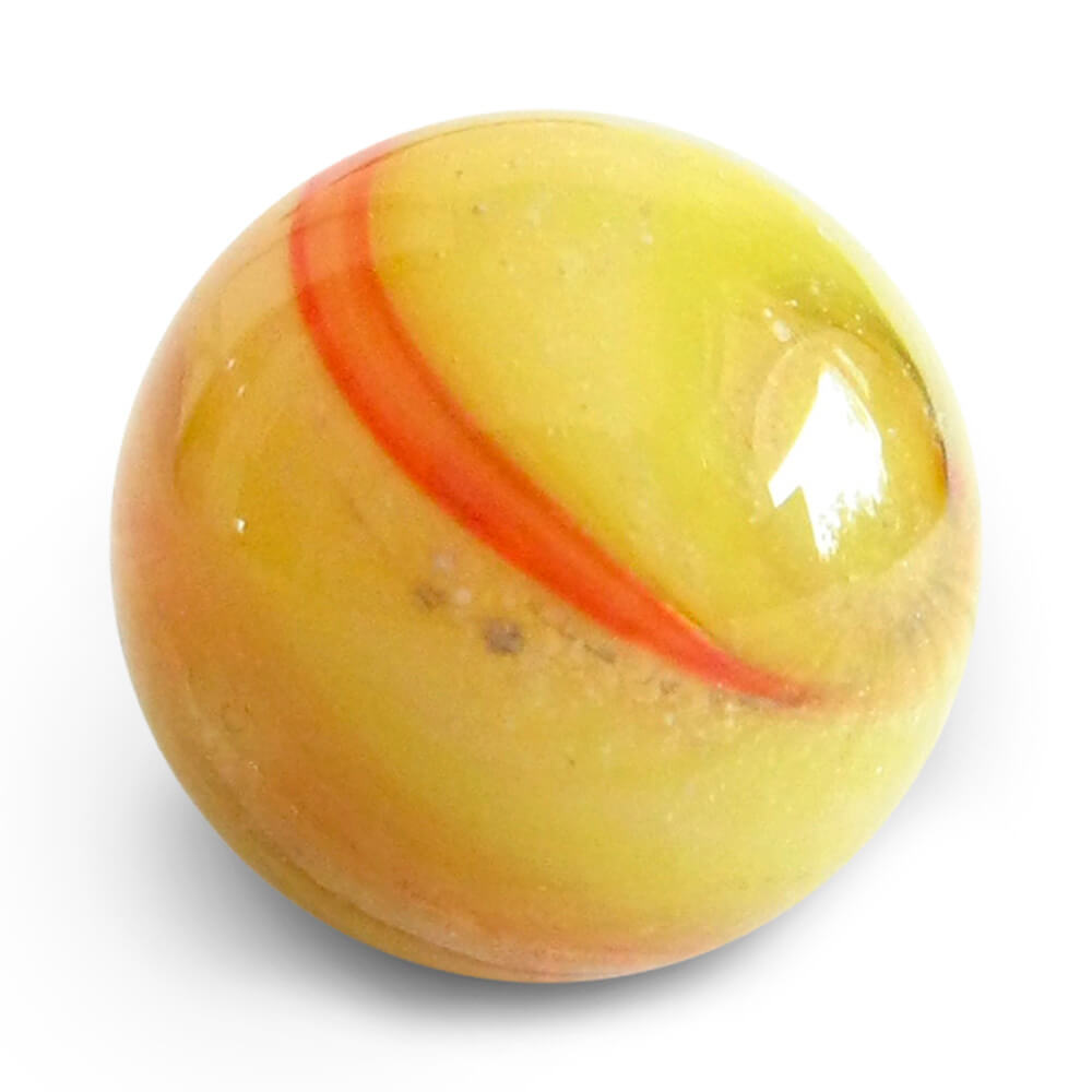 Strawberry Lemonade memorial glass marble color sample