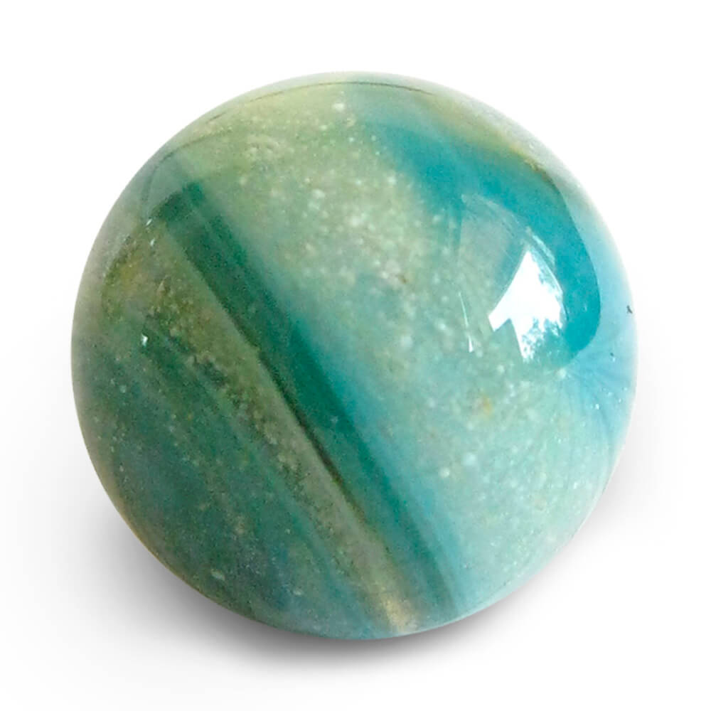 Tranquil Stream memorial glass marble color sample