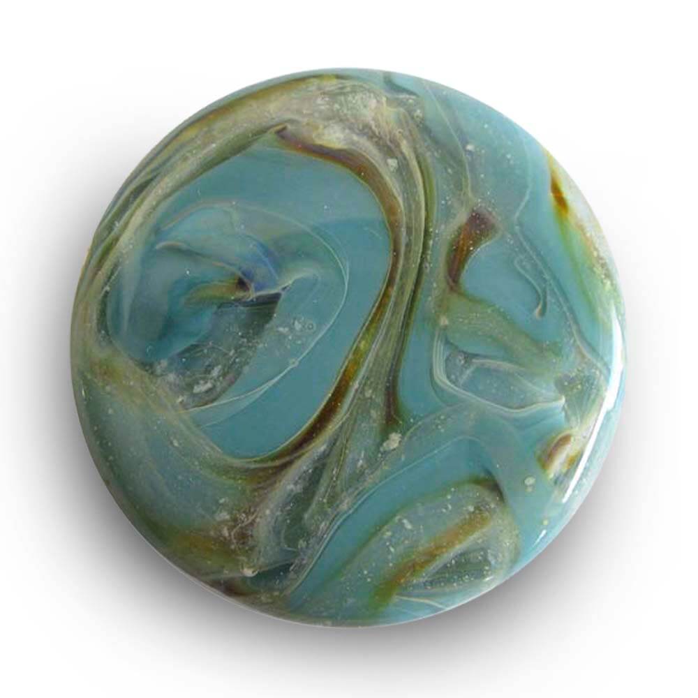 Tranquil Stream memorial glass large marble color sample